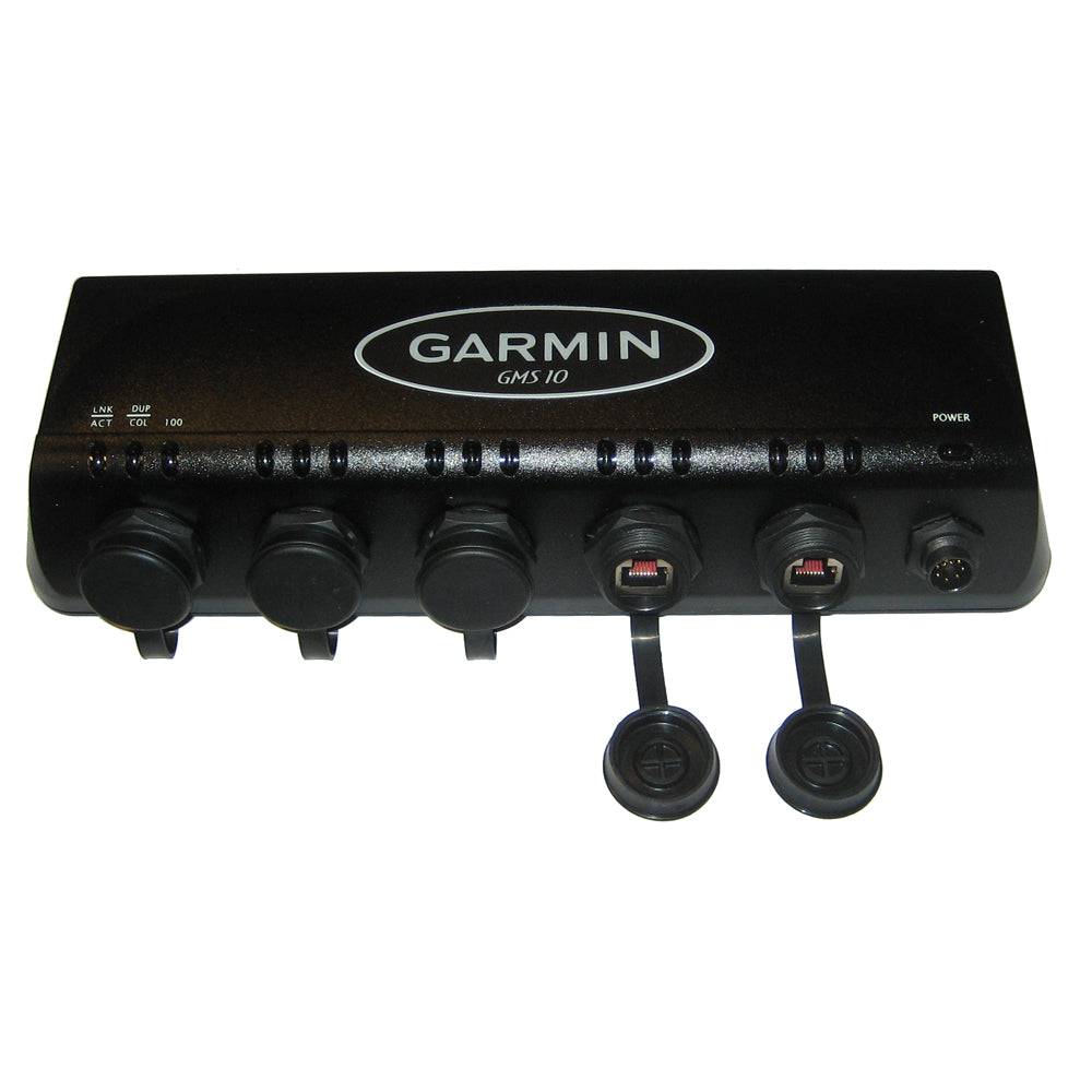 Garmin GMS 10 Network Port Expander with water-resistant sealed ports for Garmin Marine Network