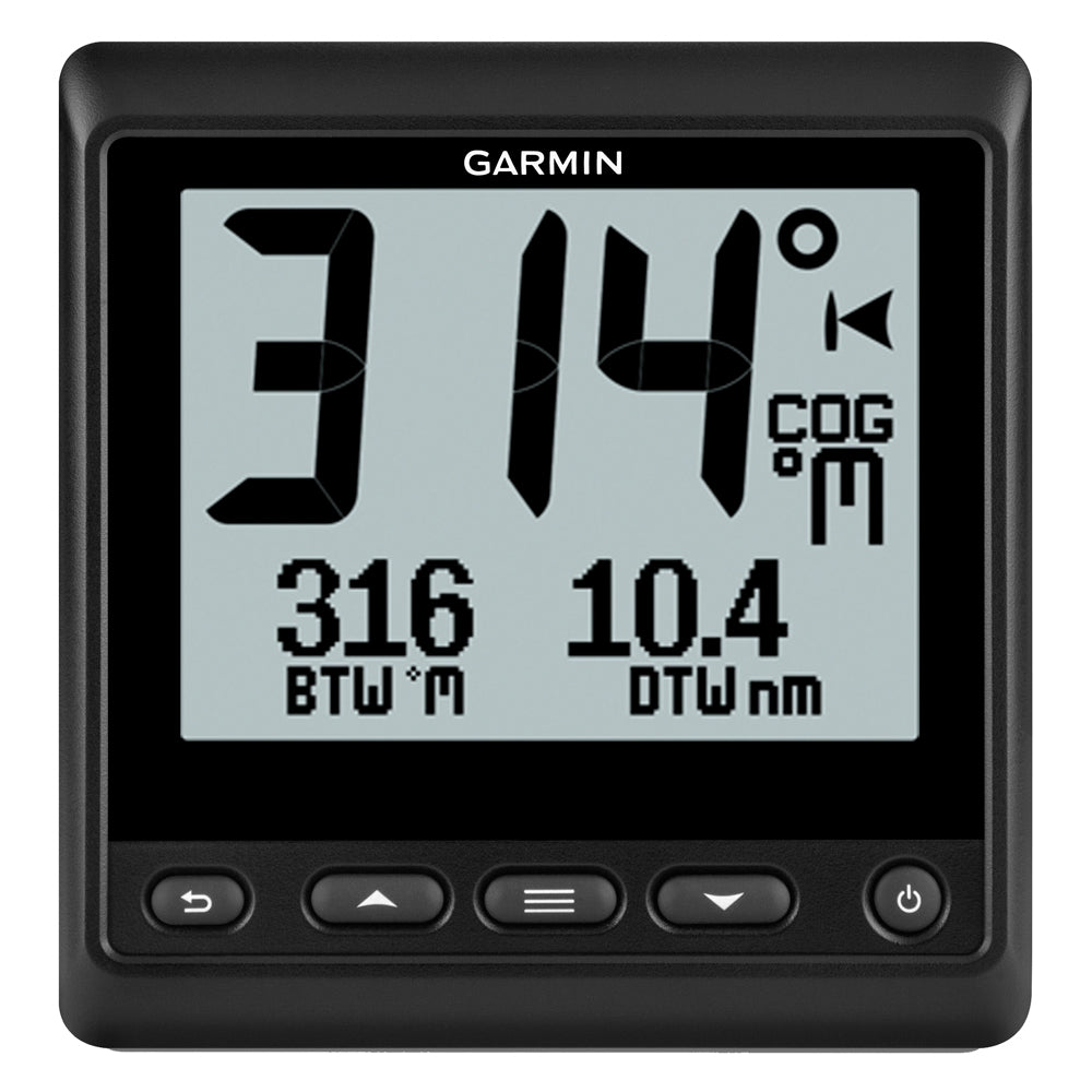 Garmin GNX 20 4-inch marine instrument with hybrid LCD display and anti-glare lens