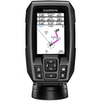 Garmin STRIKER 4 fishfinder with 3.5-inch color display and CHIRP 77/200 kHz transducer with transom and trolling motor mounts