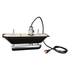 Garmin GT30-TH SS thru-hull DownVü SideVü scanning transducer with stainless steel stem and 12-pin connector