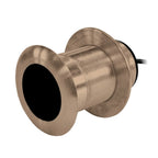 Garmin B619 12-degree bronze thru-hull transducer with 8-pin connector and right-angle cable exit