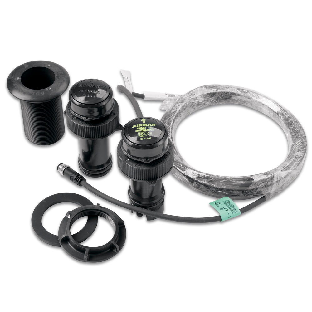 Garmin Airmar DT800 smart thru-hull depth and temperature NMEA 2000 transducer with 20-degree tilt angle