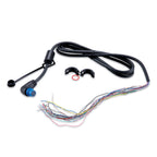 Garmin NMEA 0183 6-foot threaded cable with right-angle connector for GPSMAP flush-mount installations