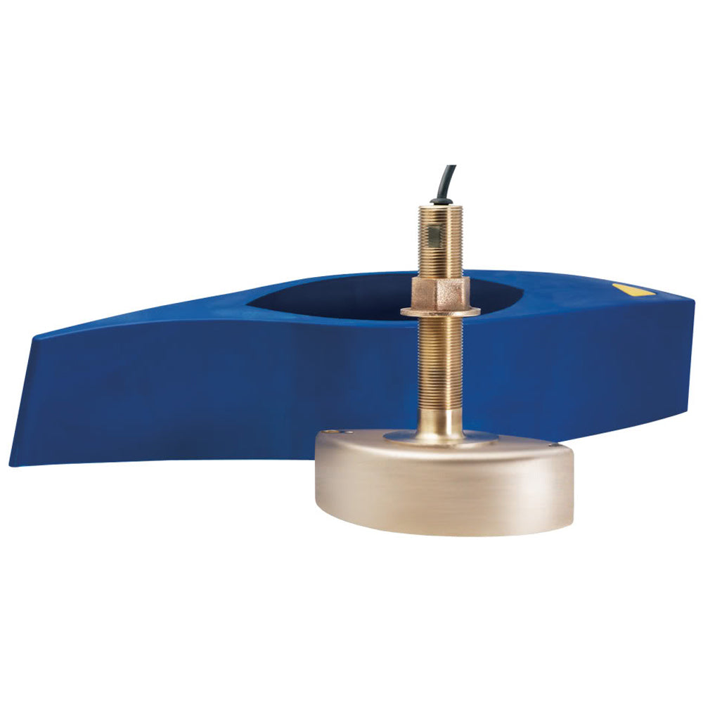 Garmin B265LM bronze thru-hull mount transducer with depth and temperature sensor