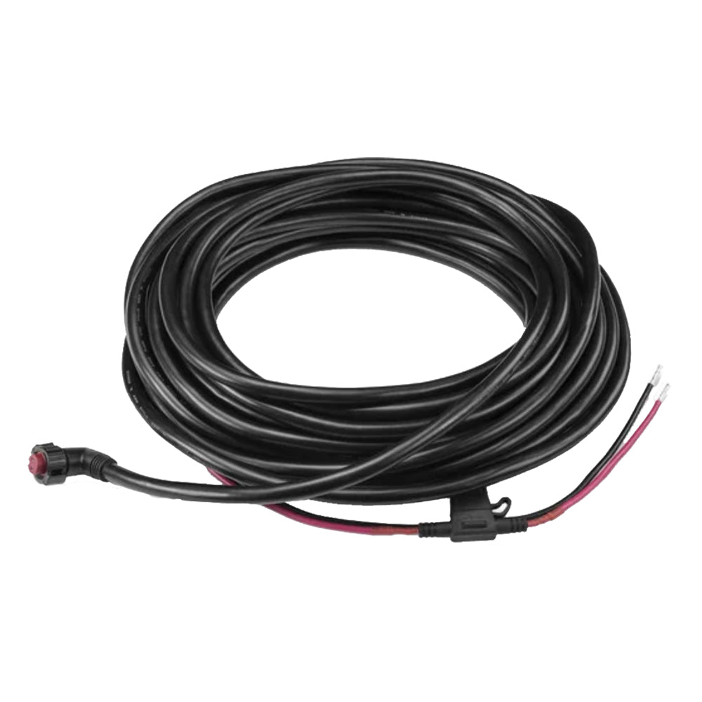 Garmin right-angle power cable 48 ft 12 AWG for GMR Fantom 5x and 12x series radars