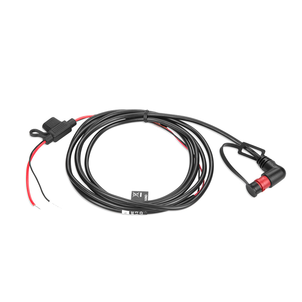 Garmin 6-foot right-angle 2-pin power cable for black box sonar units