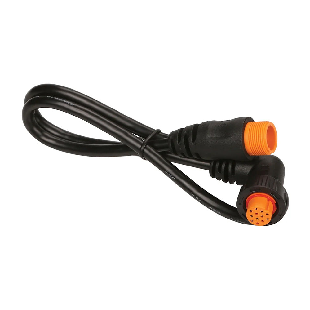 Garmin 12-pin right-angle transducer adapter cable 23.6 inches