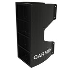 Garmin carbon fiber mast bracket holding four GNX 120 instrument displays on a sailboat mast