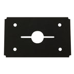 Garmin flush mount gasket for GNX 130 wind instrument on flat boat surface