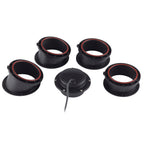 Garmin GT15M-IH plastic in-hull mid-band CHIRP transducer 85-165kHz 600W 8-pin with four plastic tanks