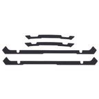 Garmin flush mount kit for STRIKER 5dv fishfinder with mounting hardware and installation template