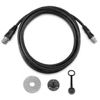 Garmin Fist Microphone Relocation Kit with 3-meter cable for VHF 210 and VHF 215 radios