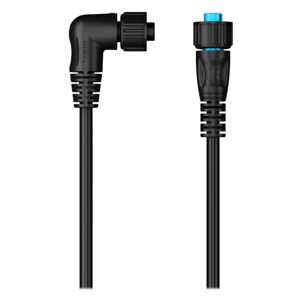 Garmin BlueNet 50-foot right-angle marine network cable with right-angle connector
