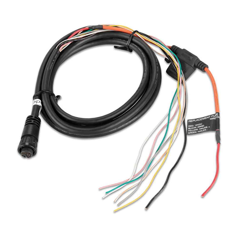 Garmin NMEA 0183 Power Hailer Cable 8-pin 6.5-foot for Garmin VHF radios