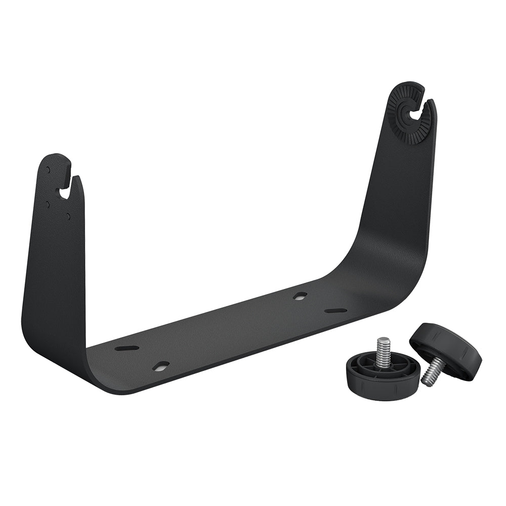 Garmin bail mount with knobs for GPSMAP 8x12 series chartplotter surface installation