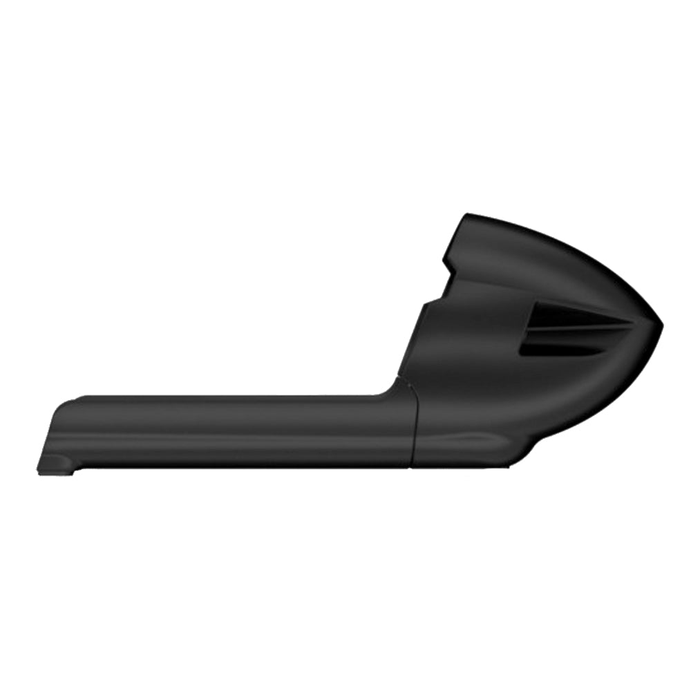 Garmin Force Round Nose Cone with Transducer Mount in black for compatible Force trolling motors