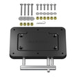 Garmin Quick Release Plate System for Force Kraken trolling motor in black and white