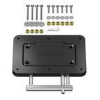 Garmin Quick Release Plate System for Force Kraken trolling motor in black and white
