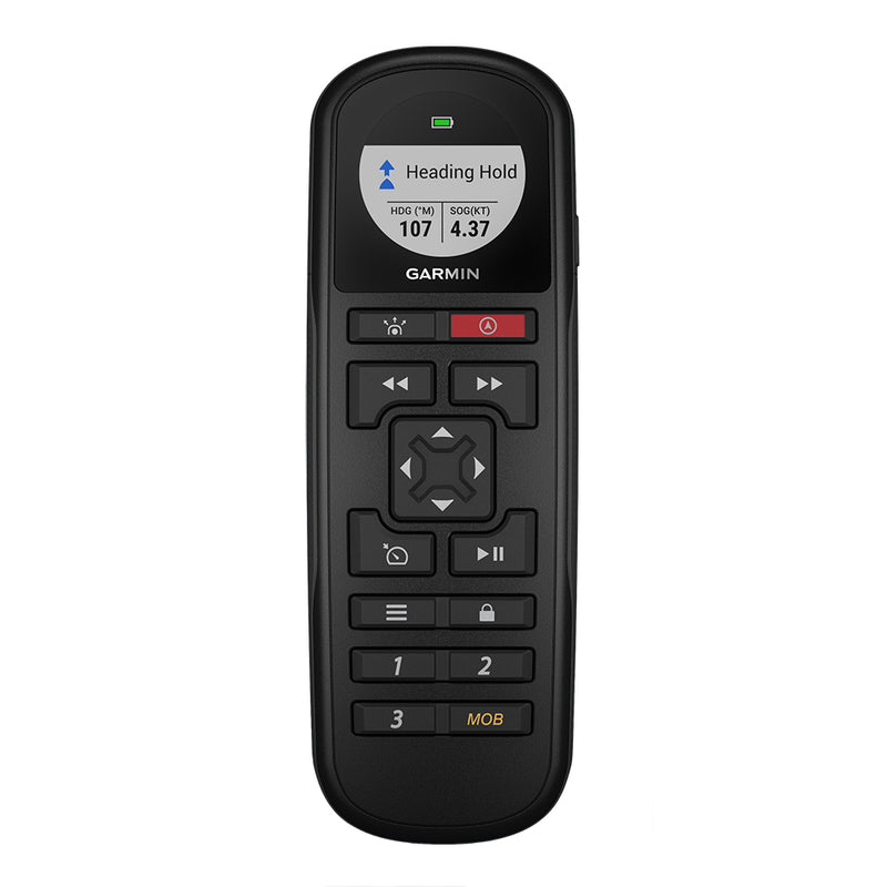 Garmin Reactor Autopilot Remote Control with color display and ergonomic grip