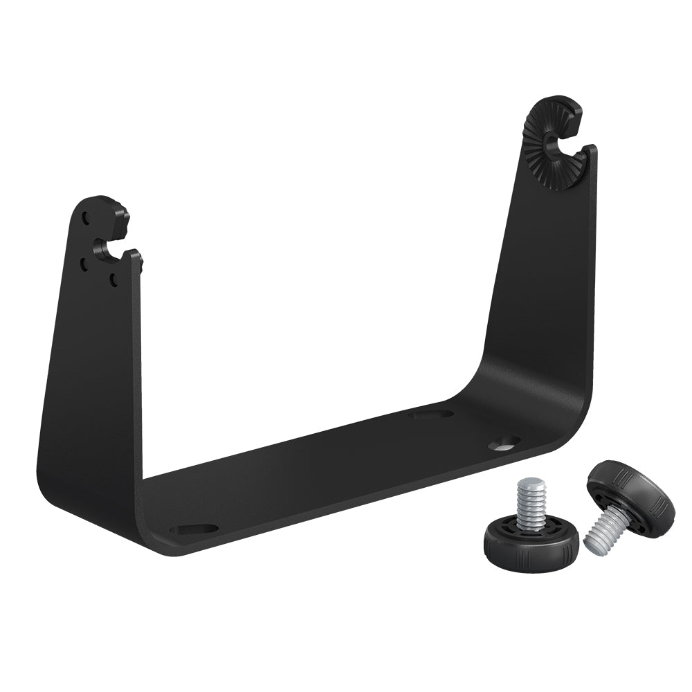 Garmin bail mount with knobs for GPSMAP 7x3 Series chartplotter surface installation