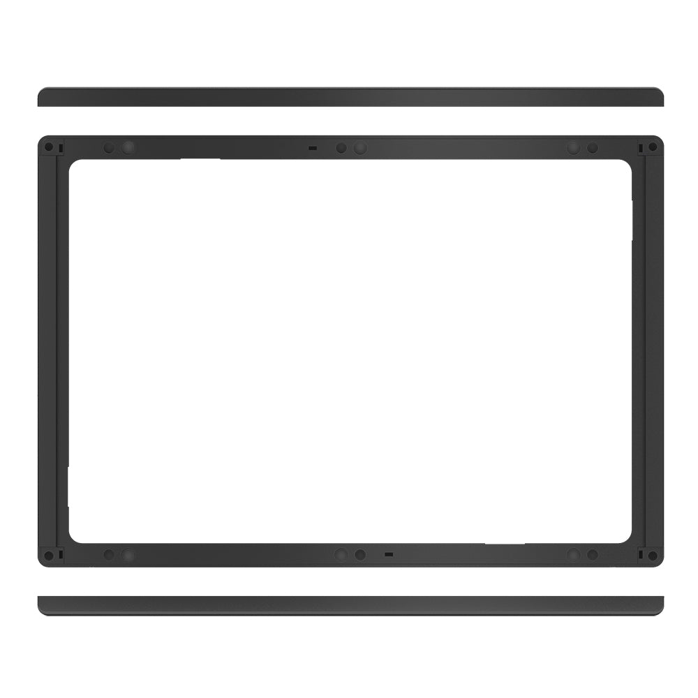 Garmin adapter plate for GPSMAP 12x3 series installation into 12x2 or 7x12 series dash cutout