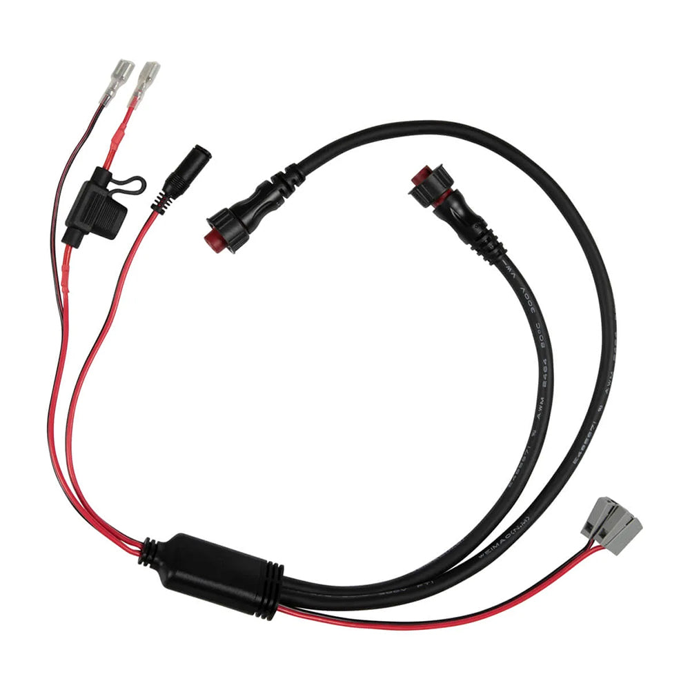 Garmin Lithium-Ion 4-In-One Power Cable for Panoptix LiveScope and ECHOMAP ice fishing bundle
