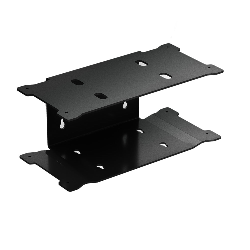 Garmin Stacking Mount for BlueNet Network holding BlueNet 20 switch and BlueNet 30 gateway