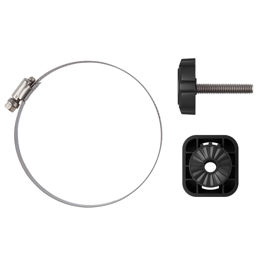 Garmin trolling motor barrel mount for LiveScope Plus LVS34 transducer