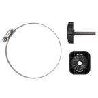 Garmin trolling motor barrel mount for LiveScope Plus LVS34 transducer