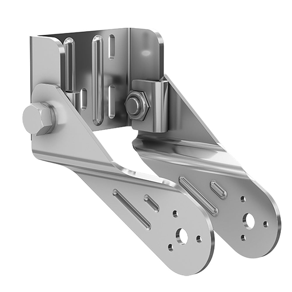 Garmin stainless steel transom mount bracket for LiveScope Plus LVS34 transducer