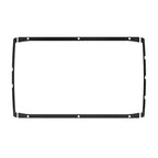 Garmin 16-inch flush mount kit for ECHOMAP Ultra 2 16-inch chartplotter with hardware and template