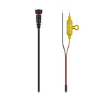 Garmin Threaded Power Cable 2-Pin, 6 ft, compatible with ECHOMAP Ultra 2 chartplotter