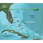 Garmin BlueChart g3 Vision HD VUS513L microSD SD chart card Jacksonville Bahamas Florida Keys coverage