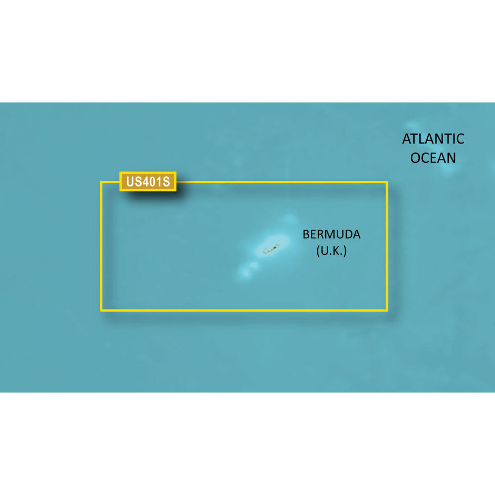 Garmin BlueChart g3 HD HUS048R Bermuda microSD SD chart card