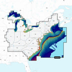 Garmin Navionics Vision+ NVUS007R U.S. East microSD chart card