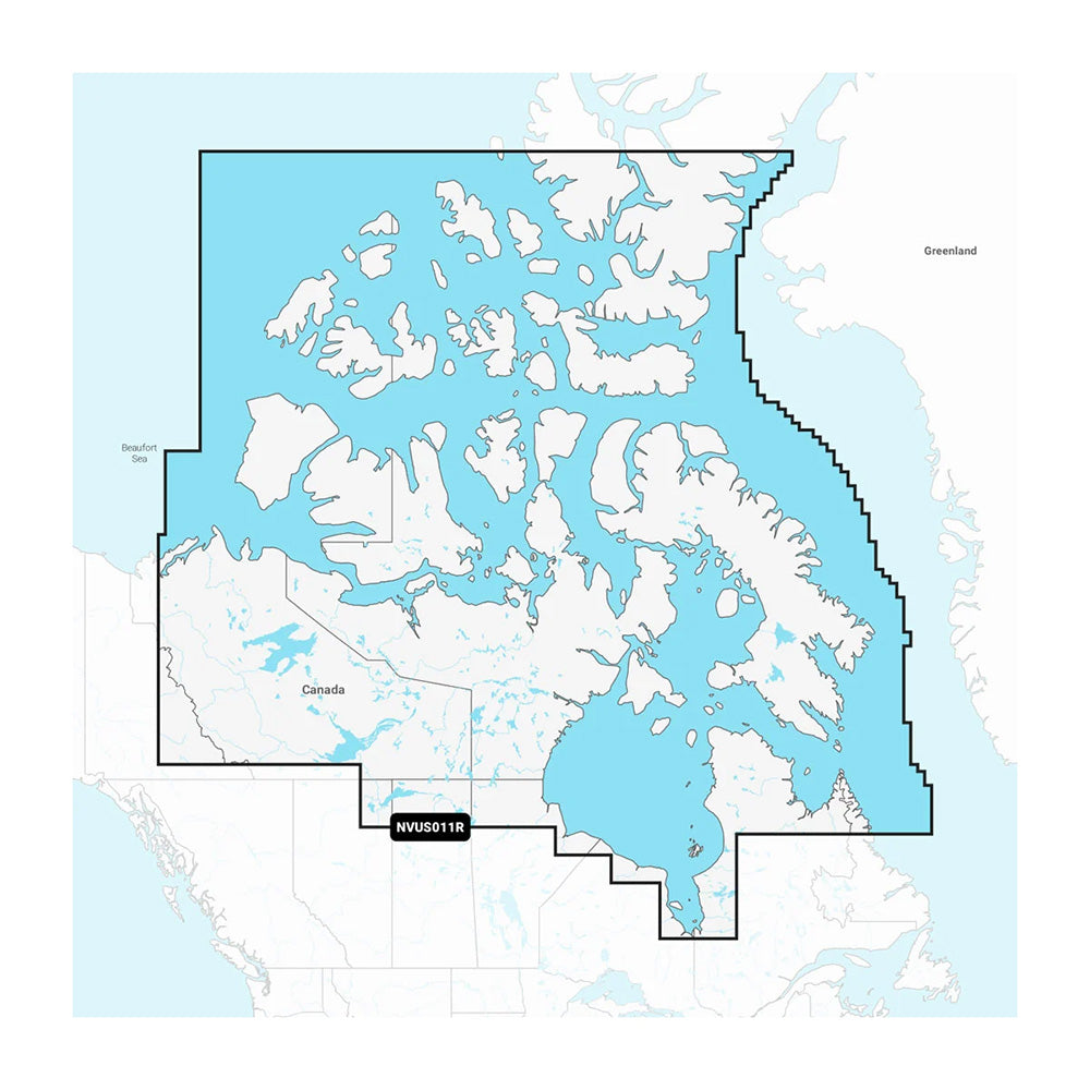 Garmin Navionics Vision+ NVUS011R Canada North microSD SD chart card