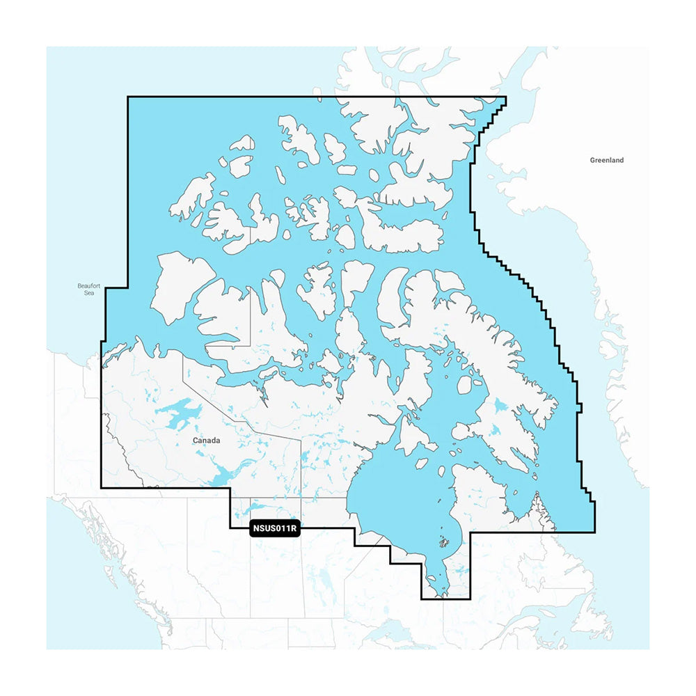 Garmin Navionics+ NSUS011R Canada North microSD chart card for Garmin chartplotters