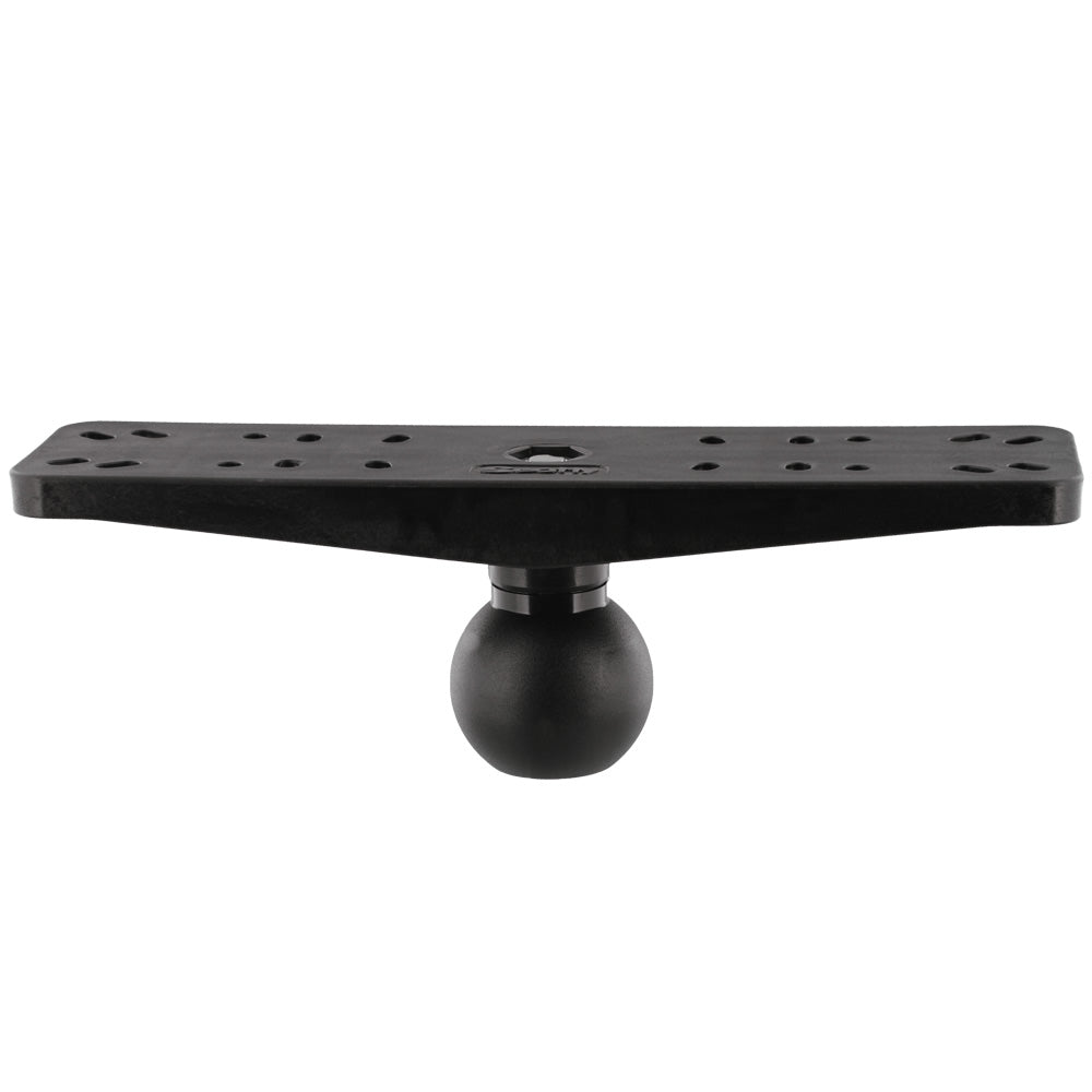 Scotty 175 2.25" Ball System Top Plate for 10 to 12 inch fish finder screens