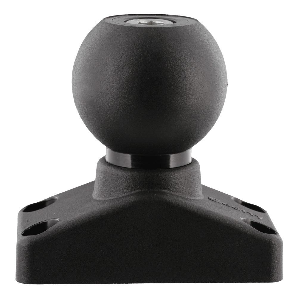 Scotty 176 2.25 inch ball system base in engineering-grade nylon and stainless steel