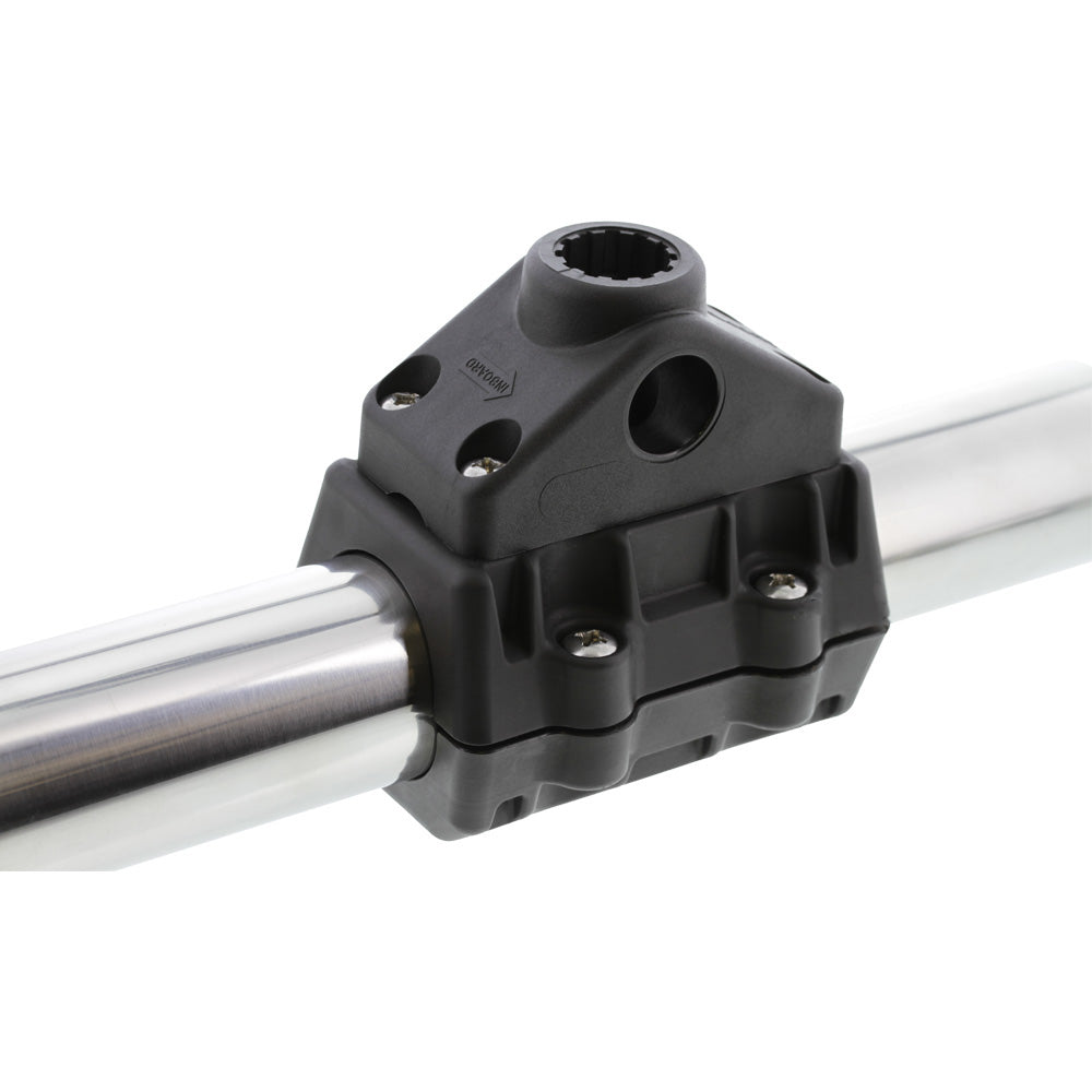 Scotty 320 Adaptable Rail Mount for 2-inch rail with inserts and stainless steel fasteners