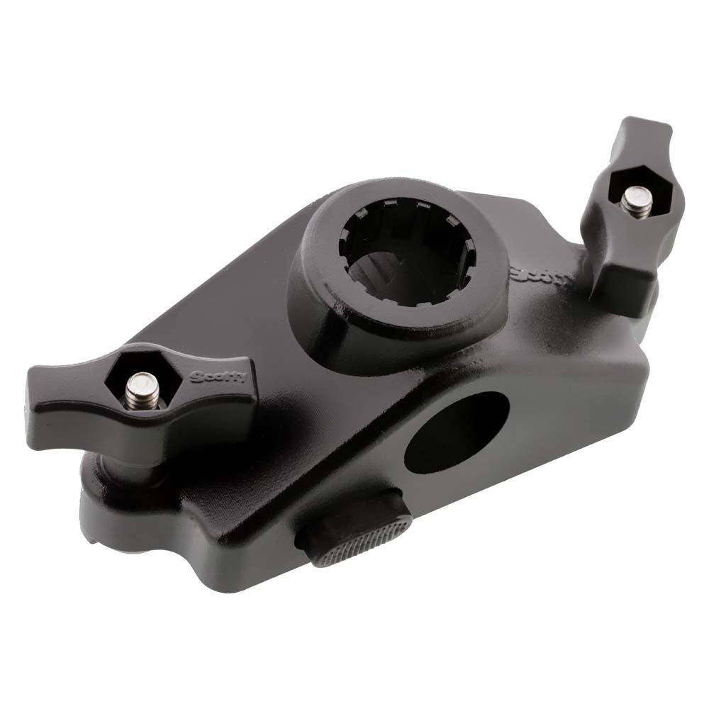 Scotty 0343 Locking Gunnel Track Mount for integrated boat gunnel tracks