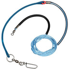 Scotty 377 Sure Stop Pro for 30-inch downrigger boom with snubber, tuna cord, and stainless steel split ring
