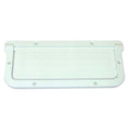 T-H Marine Large Rectangular Scupper - White
