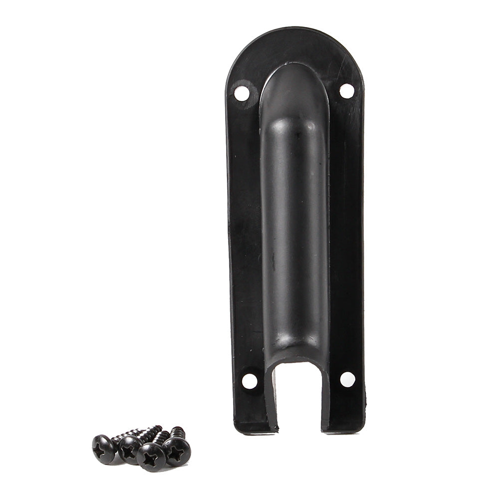 Boat Leveler 3-1/2 inch long hose trim with black xylon-coated screws for hydraulic trim tab transom installation