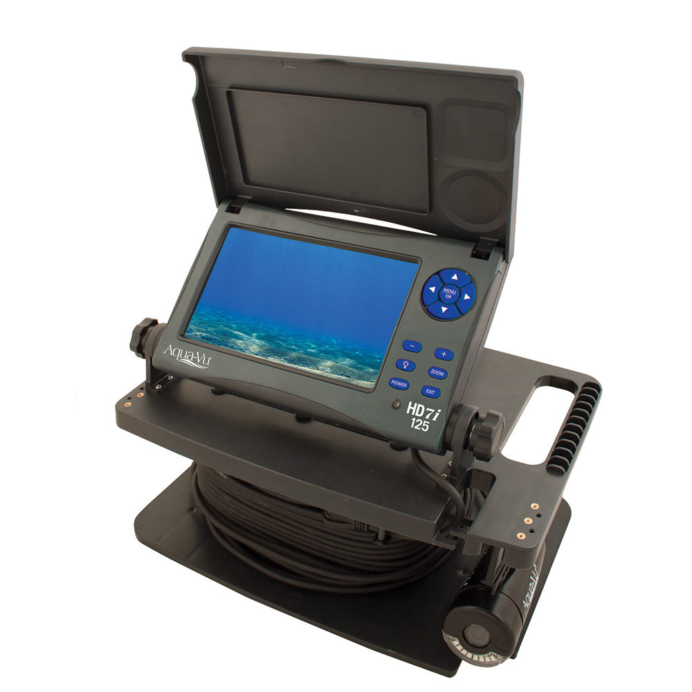 Aqua-Vu HD7i 125 Gen2 1080p HD underwater camera system with 7-inch LCD monitor and XD camera