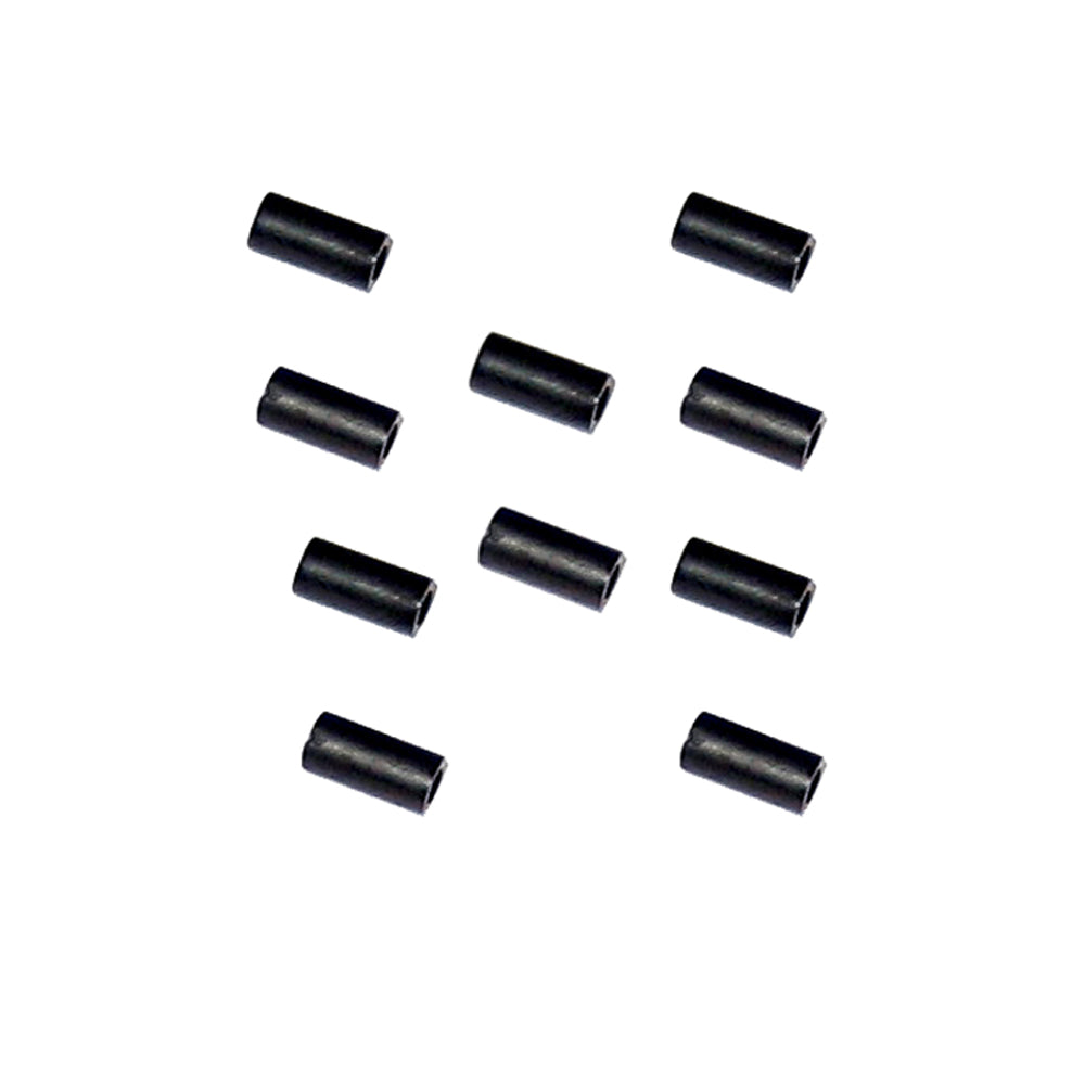 Scotty Wire Joining Connector Sleeves 10 Pack black brass downrigger accessory