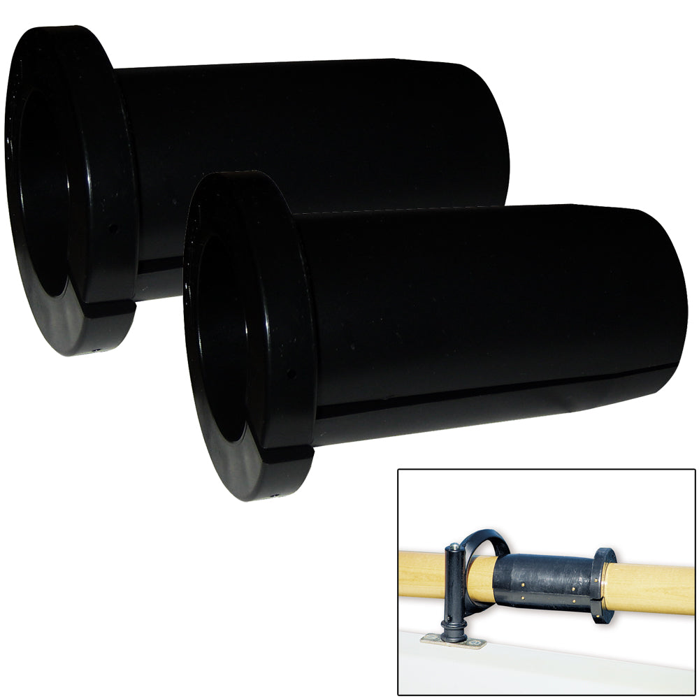 Scotty 101 Oar Collars pair in flexible polyethylene with adjustable fit