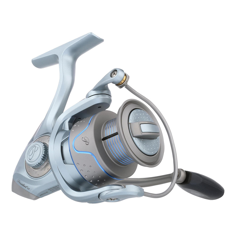 Pflueger President LE 35X Spinning Reel PRESLE35X with graphite body and aluminum braid-ready spool