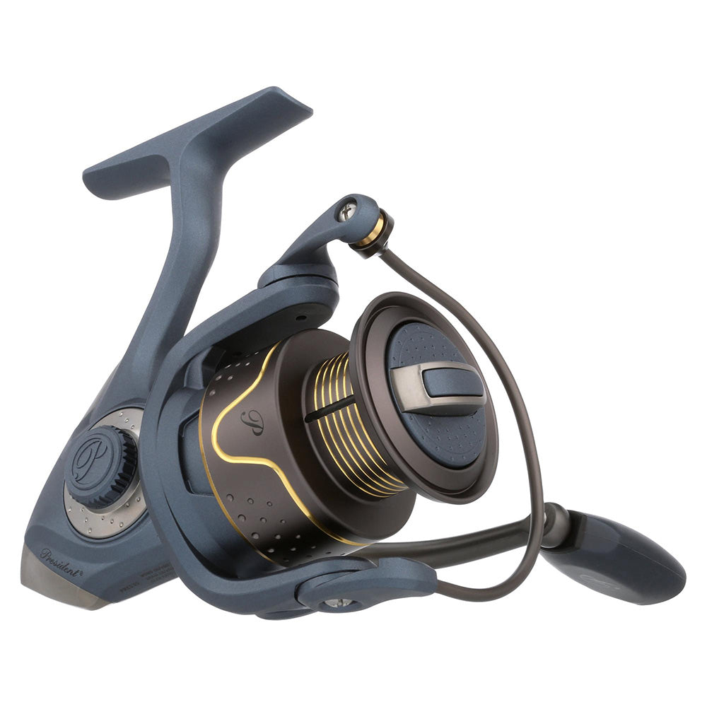 Pflueger President 35 Spinning Reel PRES35X with graphite body and aluminum braid-ready spool