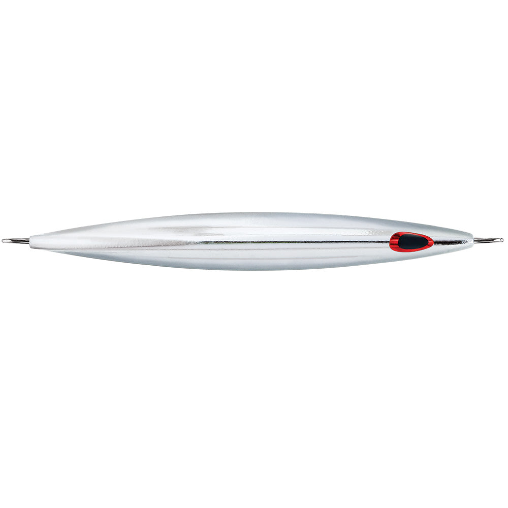 Williamson Kensaki 280 Jig 7.25 inch 9-7/8oz UV Silver asymmetrical slow-pitch fishing jig